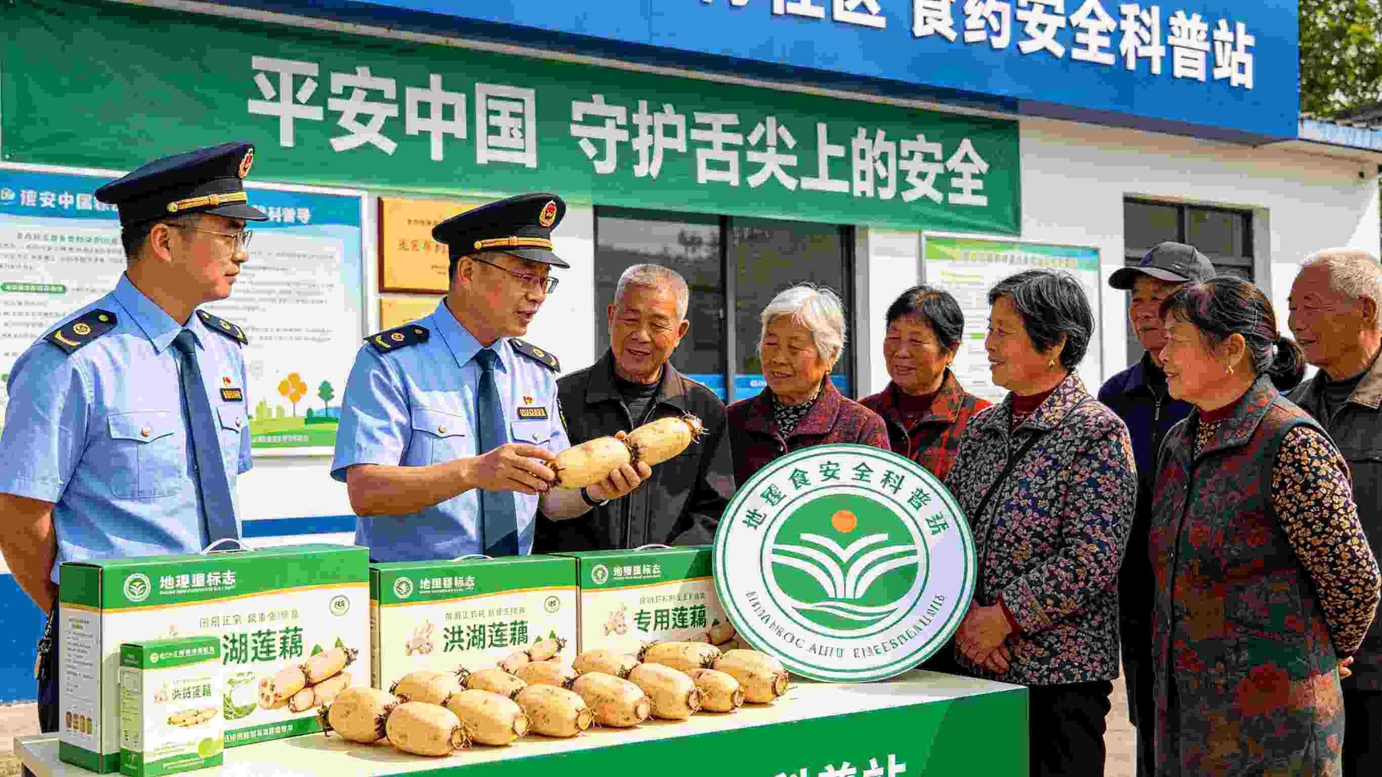 平安中国网：洪湖莲藕地理标志打假案消费警示——食药安全栏目