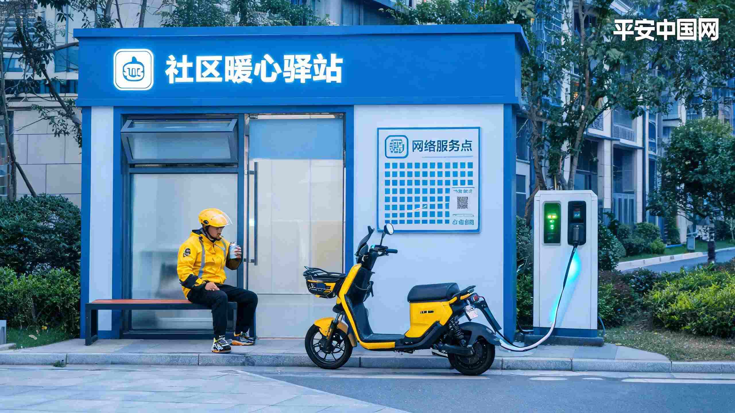 暖心驿站精准服务新就业群体